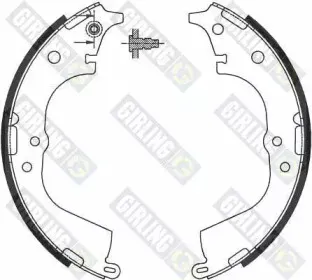 Комплект тормозных колодок GIRLING купить