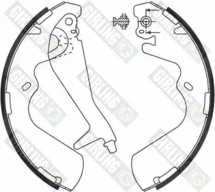 Комплект тормозных колодок GIRLING купить