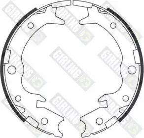 Комплект тормозных колодок, стояночная тормозная система GIRLING купить