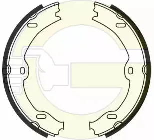 Комплект тормозных колодок, стояночная тормозная система GIRLING купить