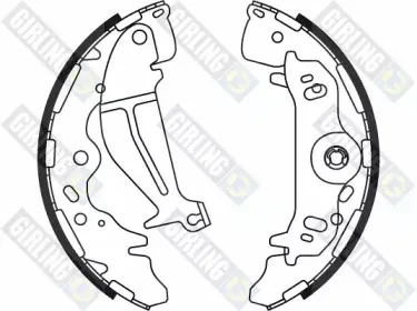 Комплект тормозных колодок GIRLING купить