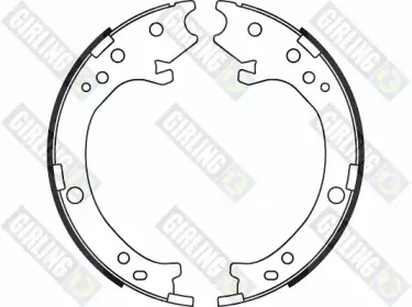 Комплект тормозных колодок, стояночная тормозная система GIRLING купить