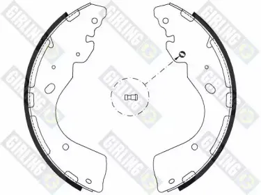 Комплект тормозных колодок GIRLING купить