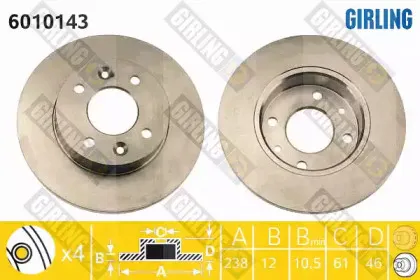 Тормозной диск GIRLING купить