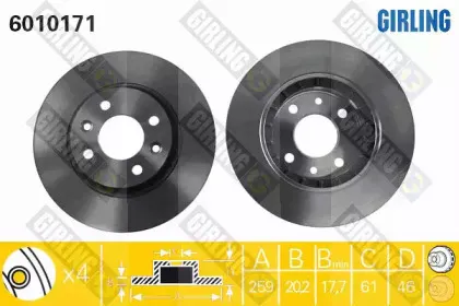 Тормозной диск GIRLING купить