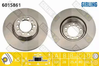 Тормозной диск GIRLING купить