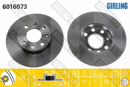Тормозной диск GIRLING купить