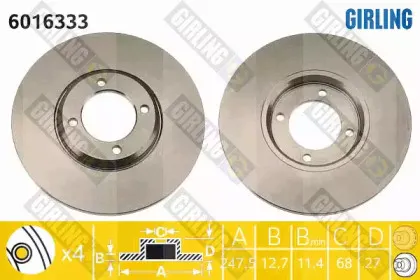 Тормозной диск GIRLING купить