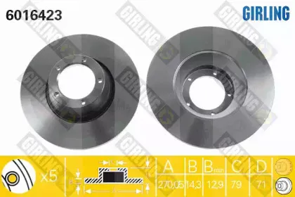 Тормозной диск GIRLING купить