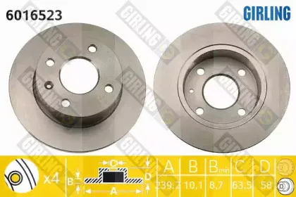 Тормозной диск GIRLING купить