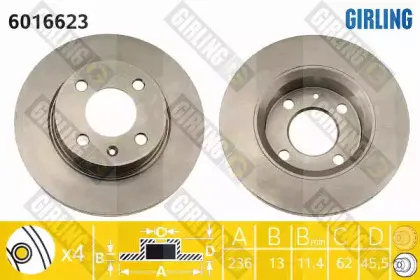 Тормозной диск GIRLING купить