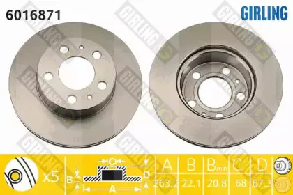 Тормозной диск GIRLING купить