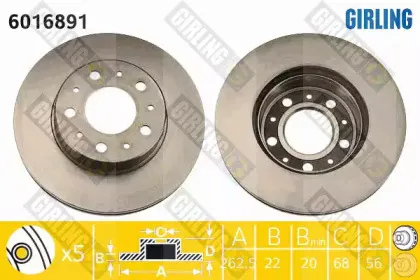 Тормозной диск GIRLING купить
