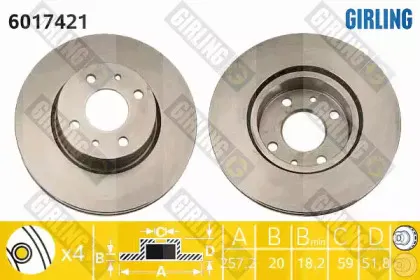Тормозной диск GIRLING купить