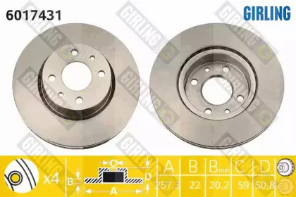 Тормозной диск GIRLING купить