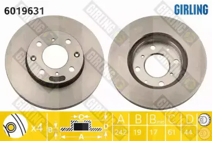 Тормозной диск GIRLING купить