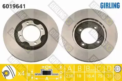 Тормозной диск GIRLING купить