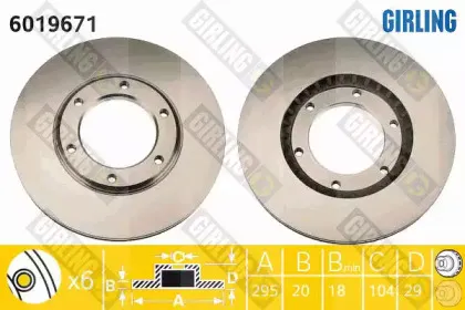Тормозной диск GIRLING купить