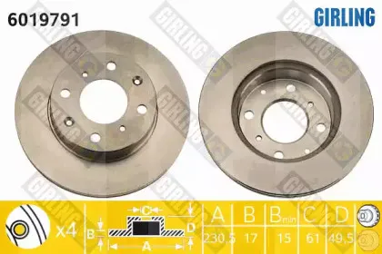 Тормозной диск GIRLING купить