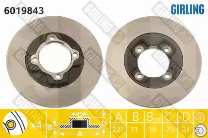 Тормозной диск GIRLING купить
