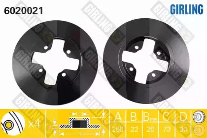 Тормозной диск GIRLING купить