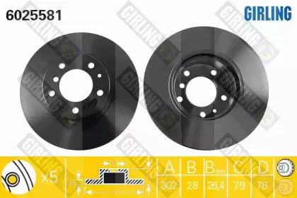Тормозной диск GIRLING купить