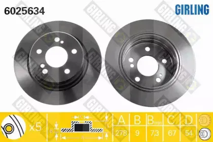 Тормозной диск GIRLING купить