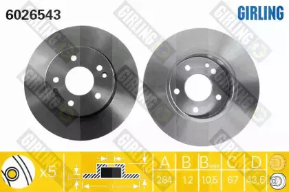 Тормозной диск GIRLING купить