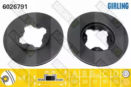 Тормозной диск GIRLING купить