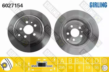 Тормозной диск GIRLING купить
