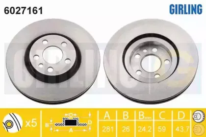 Тормозной диск GIRLING купить