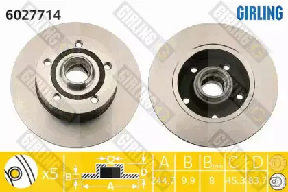 Тормозной диск GIRLING купить