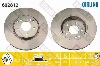 Тормозной диск GIRLING купить