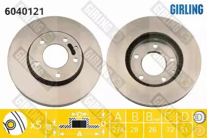 Тормозной диск GIRLING купить