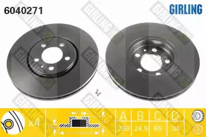 Тормозной диск GIRLING купить