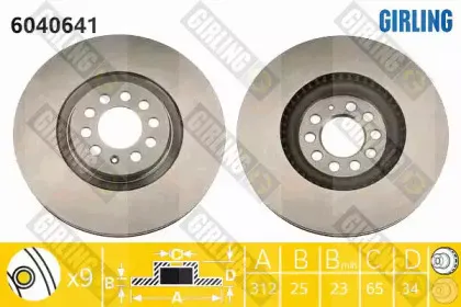 Тормозной диск GIRLING купить