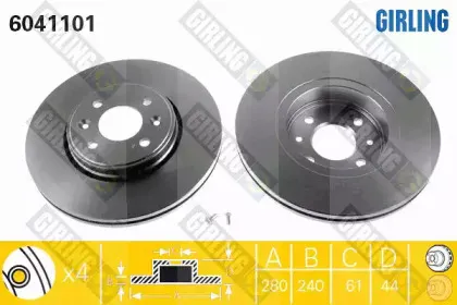 Тормозной диск GIRLING купить