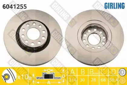 Тормозной диск GIRLING купить