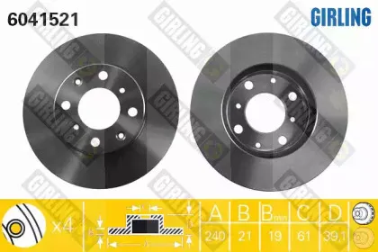 Тормозной диск GIRLING купить