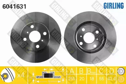 Тормозной диск GIRLING купить