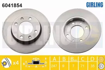 Тормозной диск GIRLING купить