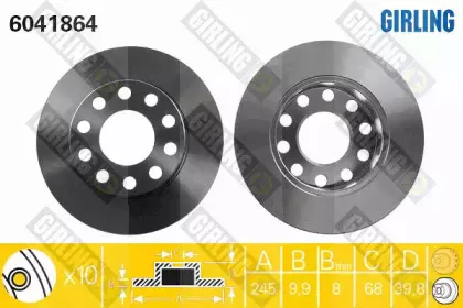Тормозной диск GIRLING купить