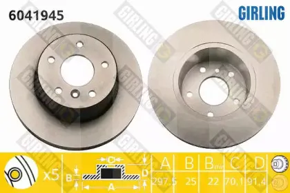 Тормозной диск GIRLING купить
