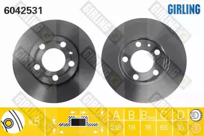 Тормозной диск GIRLING купить