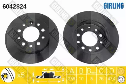 Тормозной диск GIRLING купить