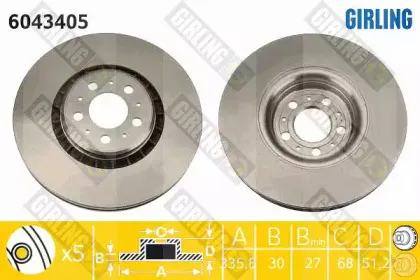 Тормозной диск GIRLING купить