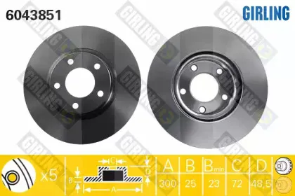 Тормозной диск GIRLING купить