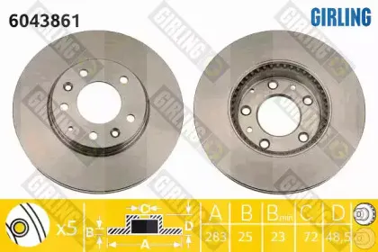Тормозной диск GIRLING купить