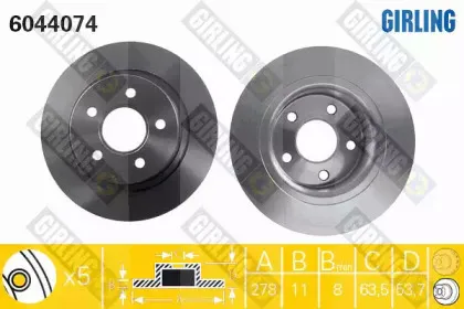 Тормозной диск GIRLING купить