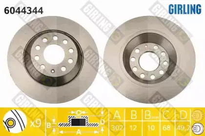 Тормозной диск GIRLING купить